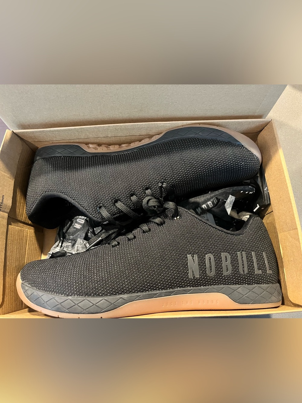 NOBULL Black SF Trainer with Gum-Tone Sole